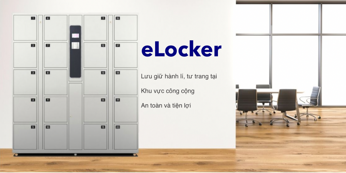 Giải Pháp Smart Locker - Tủ Đồ Thông Minh Cho Khu Chung Cư - Smart Locker