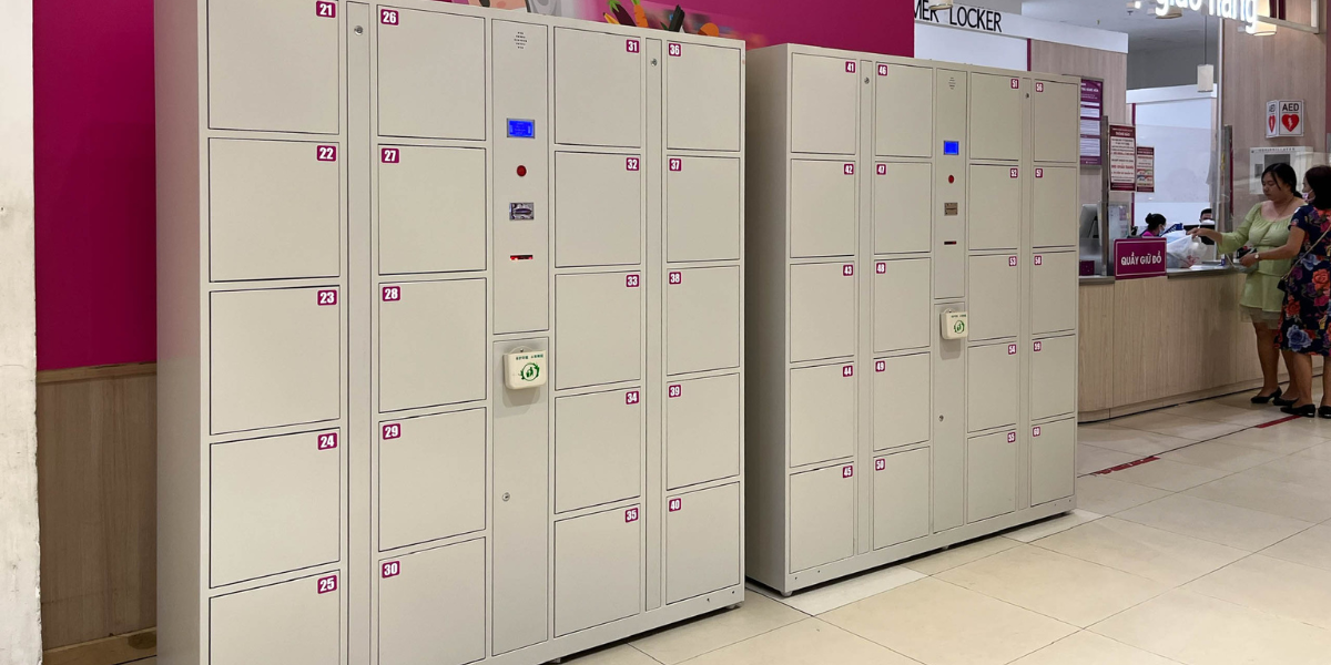 Tủ Locker Thông Minh Siêu Thị – Giải Pháp Lưu Trữ Hiện Đại Và Tiện Ích