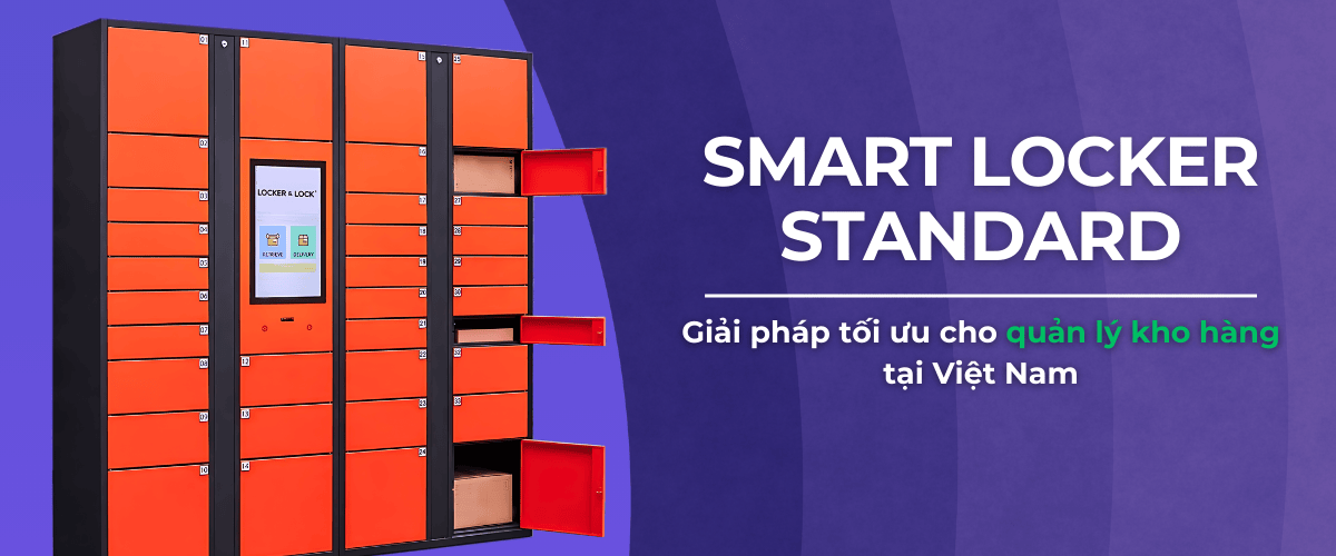 Smart Locker Quản Lý Kho Hàng