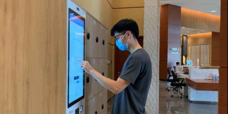 Hệ thống tủ locker thông minh