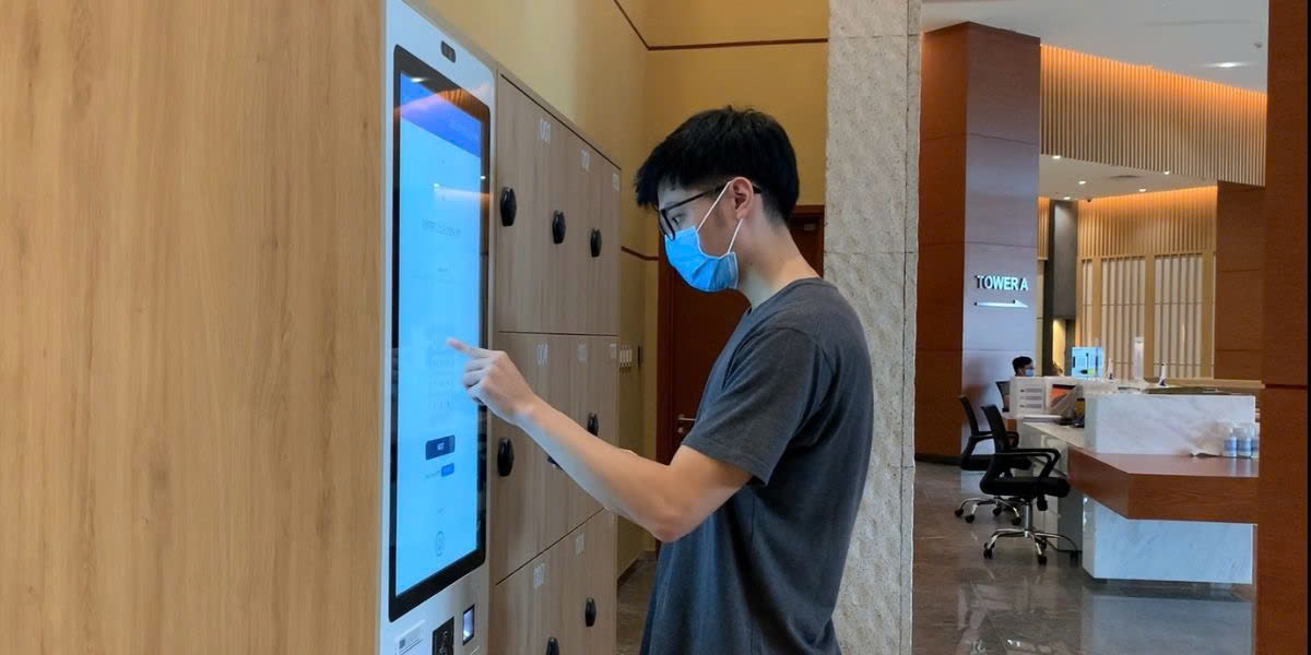 Hệ thống tủ locker thông minh