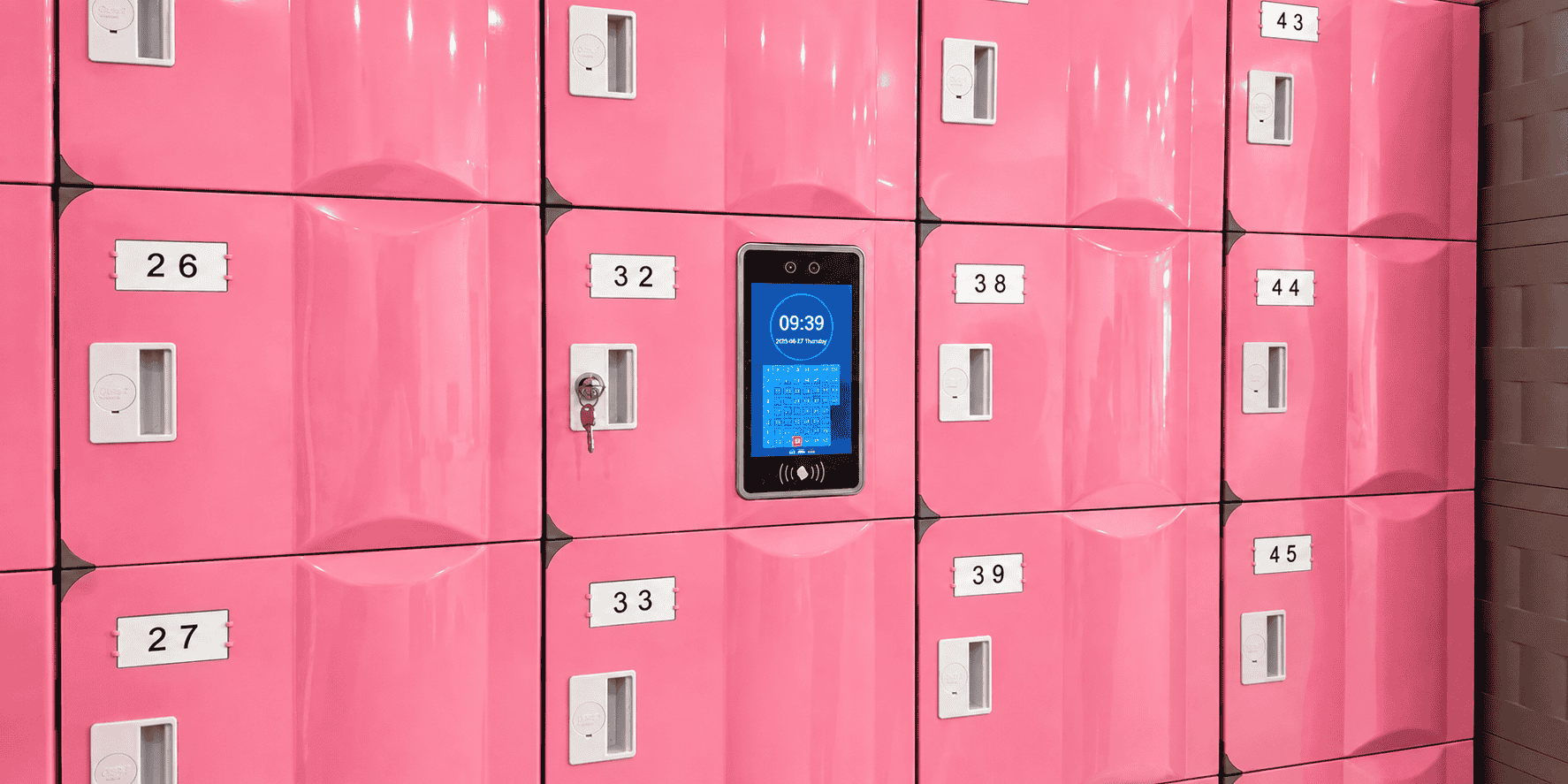 Tủ Locker ABS sử dụng công nghệ nhận diện khuôn mặt